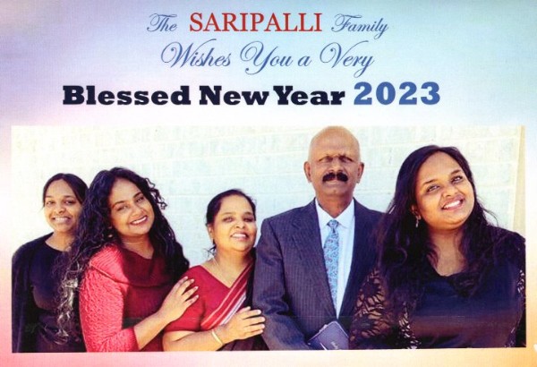 Rufus Saripalli Family - India Image